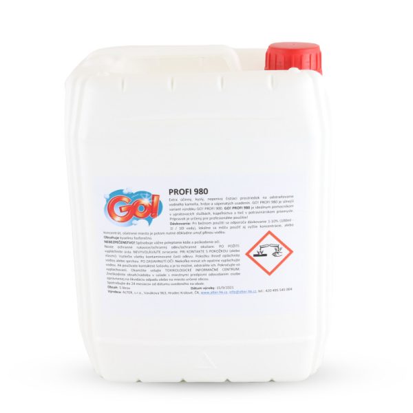 Ponuka - Cena - Predaj GO! PROFI 980 extra silný na vodný kameň 5l