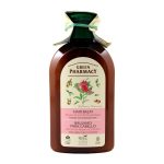 Ponuka - Cena - Predaj Green Pharmacy HAIR BALM na suché vlasy 300 ml – Arganový olej a Granátové jablko