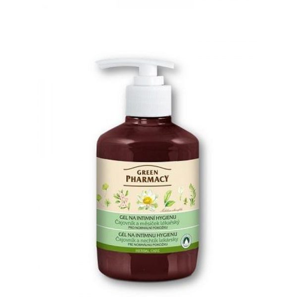 Ponuka - Cena - Predaj Green Pharmacy gél na intímnu hygienu pre normálnu pokožku 370ml