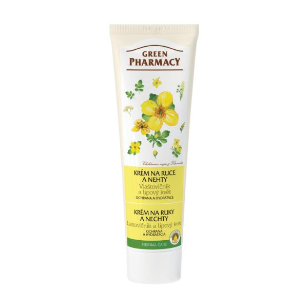 Ponuka - Cena - Predaj Green Pharmacy krém na ruky a nechty Lastovičník 100ml