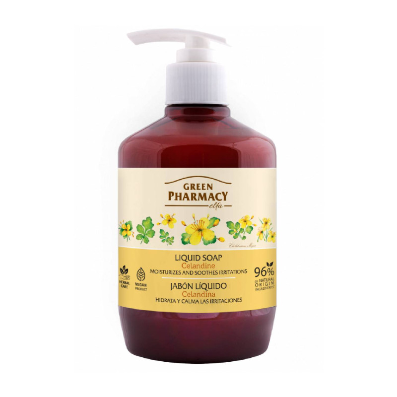 Green Pharmacy tekuté mydlo - Lastovičník 460 ml Ponuka - Cena - Predaj Green Pharmacy tekuté mydlo - Lastovičník 460 ml