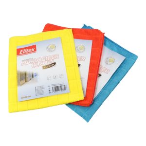 Ponuka - Cena - Predaj Handra z mikrovlákna podlahová ELITEX KARO mix farieb 1ks