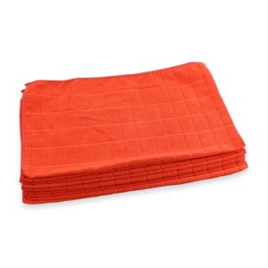 Ponuka - Cena - Predaj Handra z mikrovlákna podlahová KARO červená 1ks