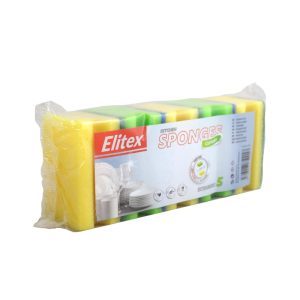 Ponuka - Cena - Predaj Hubka na riad ELITEX tvarovaná 5ks