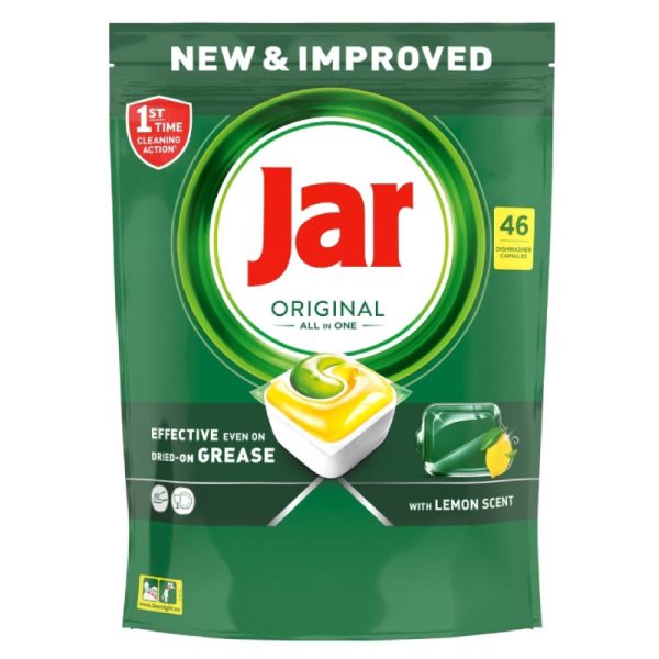 Ponuka - Cena - Predaj JAR Tablety do umývačky Original All-in-One Yellow 46 ks