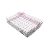 Ponuka - Cena - Predaj Kuchynská utierka bavlnená červená 60g 50x70cm 10ks