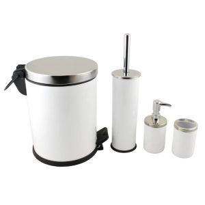 Ponuka - Cena - Predaj Kúpeľňová sada 4-dielna biela