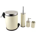 Ponuka - Cena - Predaj Kúpeľňová sada 4-dielna krémová