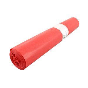 Ponuka - Cena - Predaj LDPE vrecia červené 600x700/40mic  60L   25ks