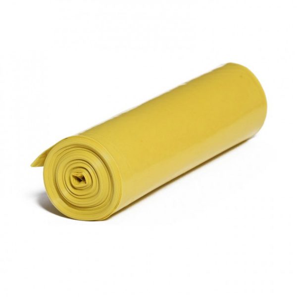 Ponuka - Cena - Predaj LDPE vrecia žlté 1000x1200mm/50mic 240L 10 ks