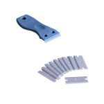 Ponuka - Cena - Predaj LEWI Škrabka bezpečnostná plastová + 10 náhradných plastových čepieľok