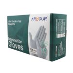 Ponuka - Cena - Predaj Latexové rukavice jednorázové ARMOUR nepúdrované biele XL 100ks