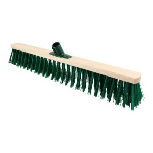 Ponuka - Cena - Predaj Metla priemyselná drevená s plastovým úchytom s vnútorným závitom bez násady 60cm 
