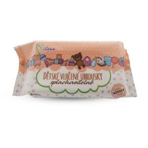 Ponuka - Cena - Predaj Miléne detské vlhčené utierky SPLACHOVATEĽNÉ 56ks
