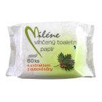 Ponuka - Cena - Predaj Miléne vlhčený toaletný papier z extraktom z dubovej kôry 60ks