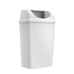 Ponuka - Cena - Predaj Nástenný kôš RULOPAK biely 25L