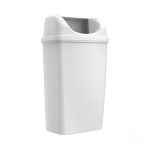 Ponuka - Cena - Predaj Nástenný kôš RULOPAK biely 50L