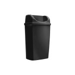 Ponuka - Cena - Predaj Nástenný kôš RULOPAK čierny 25L
