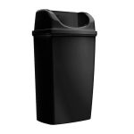 Ponuka - Cena - Predaj Nástenný kôš RULOPAK čierny 50L