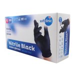 Ponuka - Cena - Predaj Nitrilové rukavice jednorázové SOFTCLINIC čierne XL 100ks