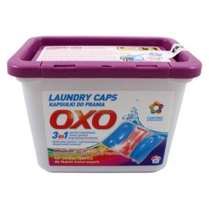 Ponuka - Cena - Predaj OXO gelové kapsule na pranie na farebnú bielizeň 20ks