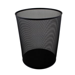 Ponuka - Cena - Predaj Odpadkový kôš drôtený - čierny 12L