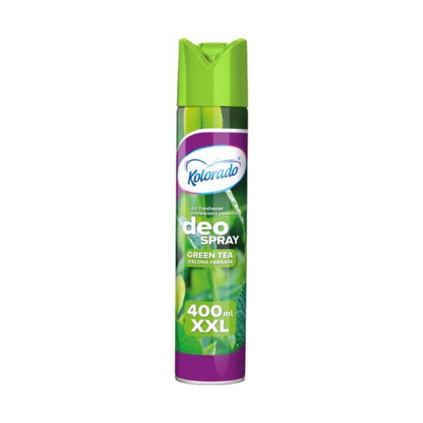 Ponuka - Cena - Predaj Osviežovač vzduchu XXL Kolorado Deo spray ZELENÝ ČAJ 400ml