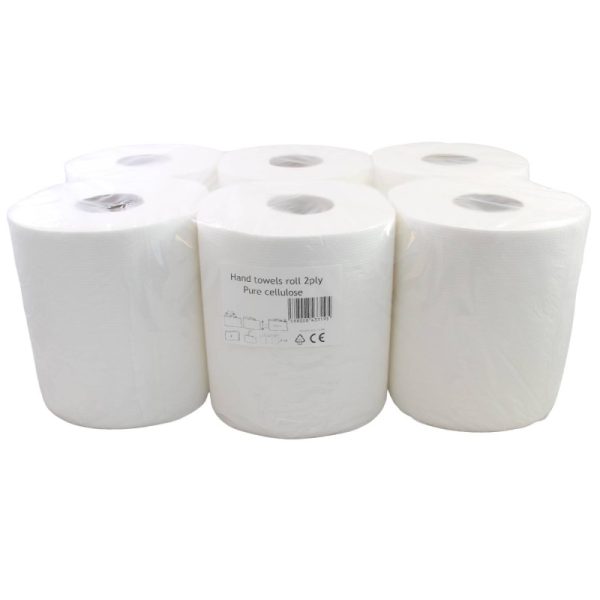 Ponuka - Cena - Predaj Papierové utierky PREMIUM rolované HRUBŠIE a  PERFOROVANÉ MAXI s Ø 19 CM