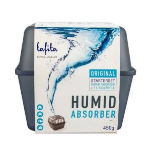 Ponuka - Cena - Predaj Pohlcovač vlhkosti LAFITA + náplň 450g