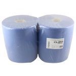 Ponuka - Cena - Predaj Priemyselná papierová utierka CLIRO modrá