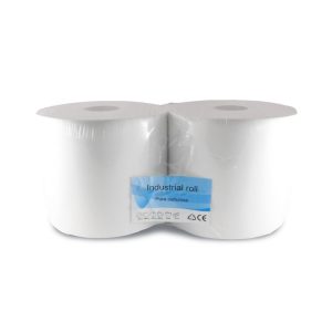 Ponuka - Cena - Predaj Priemyselná papierová utierka biela  priemer: 27 CM