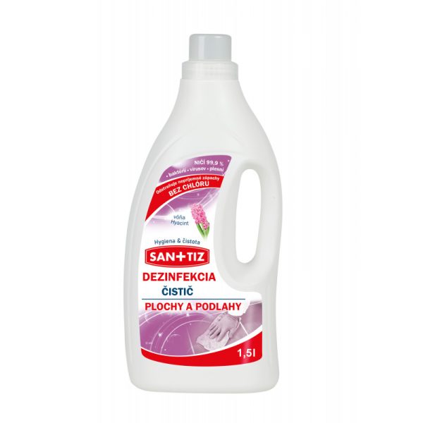 Ponuka - Cena - Predaj SANITIZ čistiaci dezinfekčný prostriedok na plochy a podlahy 1