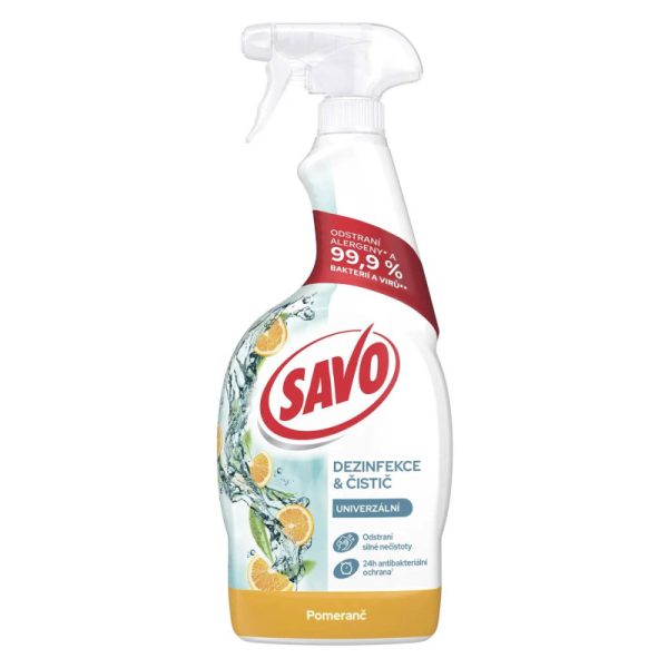 Ponuka - Cena - Predaj SAVO univerzálny sprej pomaranč 700 ml