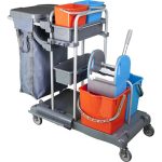 Ponuka - Cena - Predaj Servisný upratovací vozík 2x6L a 2x18L vedrá