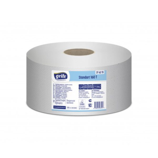 Ponuka - Cena - Predaj Toaletný papier  JUMBO 180 -GRITE 160m standart profi (12ks)
