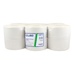 Ponuka - Cena - Predaj Toaletný papier JUMBO Ø​ 18cm 135m 2vr.75% belosť recykel 12ks