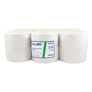 Ponuka - Cena - Predaj Toaletný papier JUMBO Ø​ 18cm 135m 2vr.75% belosť recykel 12ks