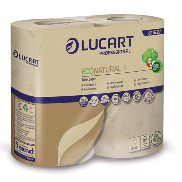 Ponuka - Cena - Predaj Toaletný papier LUCART ECO NATURAL – 4ks