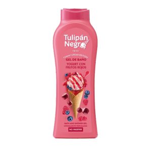 Ponuka - Cena - Predaj Tulipán Negro sprchový gél Yogurt Con Frutos Rojos 650ml