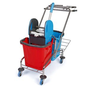 Ponuka - Cena - Predaj Upratovací vozík 2 x 25l vedrá