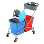 Ponuka - Cena - Predaj Upratovací vozík 2 x 25l vedrá