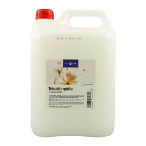 Ponuka - Cena - Predaj VIONE TEKUTÉ MYDLO s bielou perleťou 5l kanister
