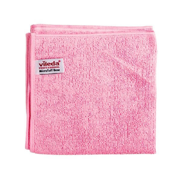 Ponuka - Cena - Predaj Vileda MicroTuff Base tkaná utierka z mikrovláknová ružová 36 x 36 cm – 5ks