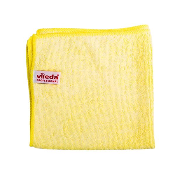 Ponuka - Cena - Predaj Vileda MicroTuff Base tkaná utierka z mikrovláknová žltá 36 x 36 cm – 5ks