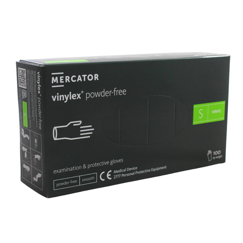 Vinylové rukavice MERCATOR S 100ks Ponuka - Cena - Predaj Vinylové rukavice MERCATOR S 100ks