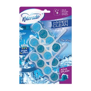 Ponuka - Cena - Predaj WC blok Kolorado Hyper Clean AQUA SPLASH 3x45g