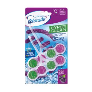 Ponuka - Cena - Predaj WC blok Kolorado Hyper Clean BLACKBERRY SHAKE 2x45g
