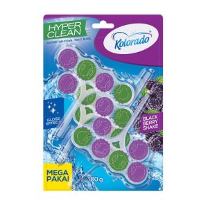 Ponuka - Cena - Predaj WC blok Kolorado Hyper Clean BLACKBERRY SHAKE 4x45g