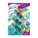 Ponuka - Cena - Predaj WC blok Kolorado Hyper Color BERGAMOT BEAT 3x45g