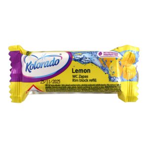 Ponuka - Cena - Predaj WC kocka náhradná KOLORADO lemon 40g